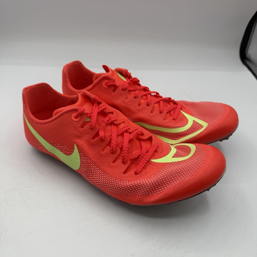 Nike JA Fly 4 Track & Field Spikes Mens 8 Bright Crimson Orange Shoes DR2741-601